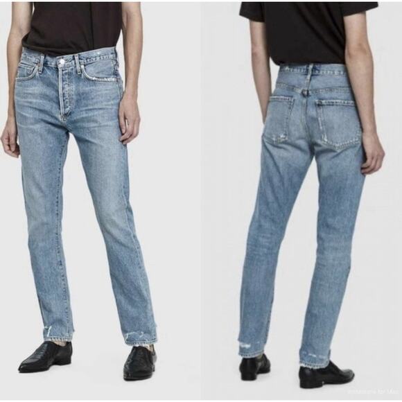Citizens of Humanity Corey Slouchy Slim Jeans Archive Light Wash Boyfriend 29 - Picture 1 of 16